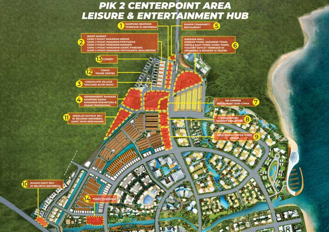 Siteplan Tokyo Riverside